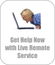How to hook up scanning, printing, live remote service